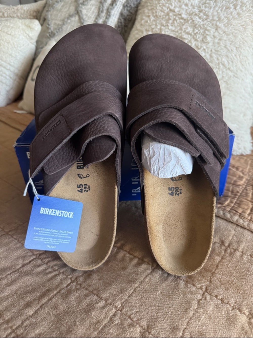 Birkenstock Nagoya Clog - Brown Suede/desert buck roast NWT can ship in original